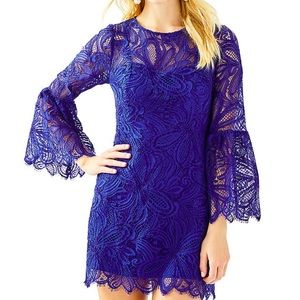 NWT Lilly Pulitzer Denise Flounce Sleeve Romper
